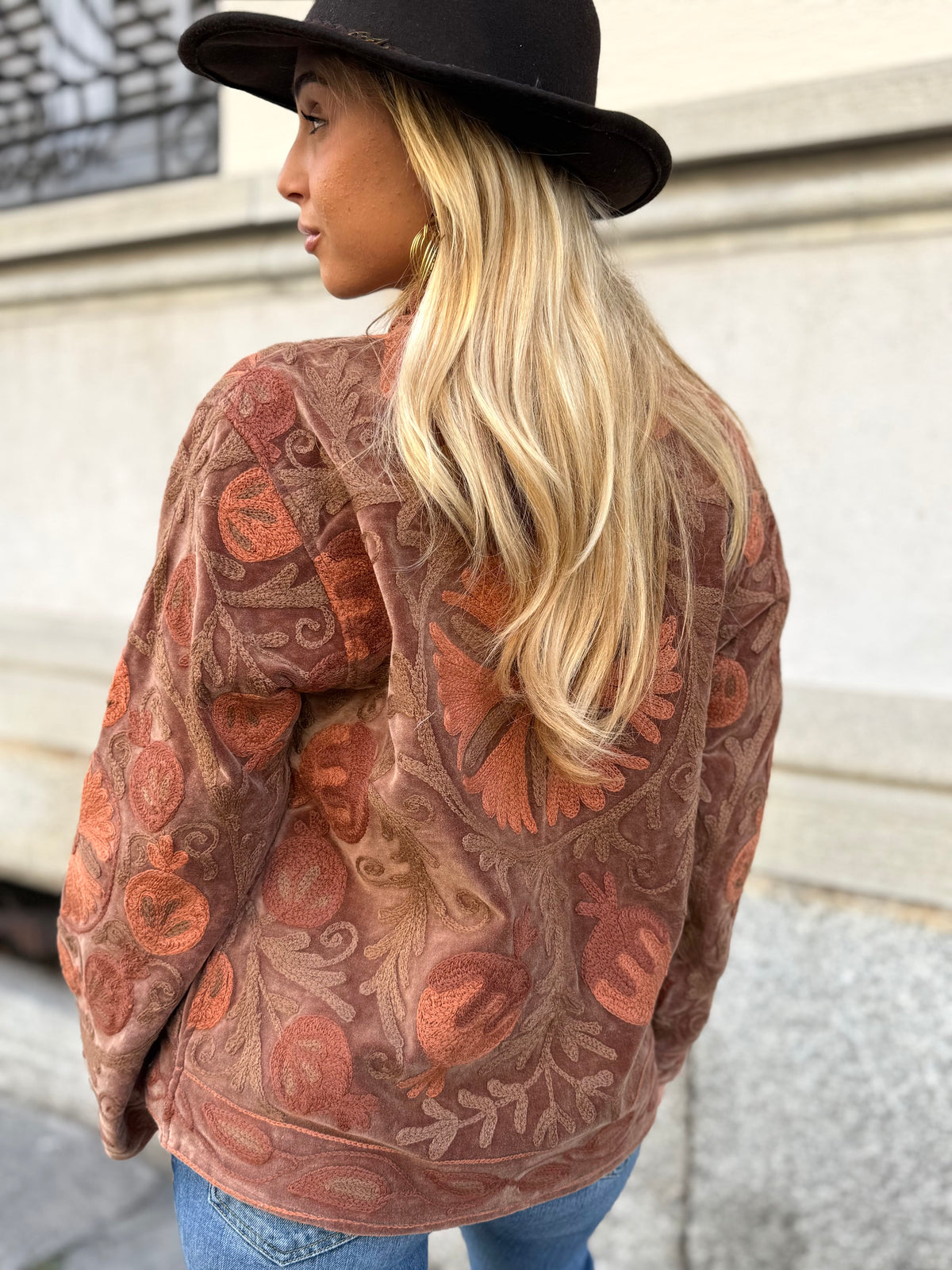 Jodhpur - Velvet Jacket Stone Washed