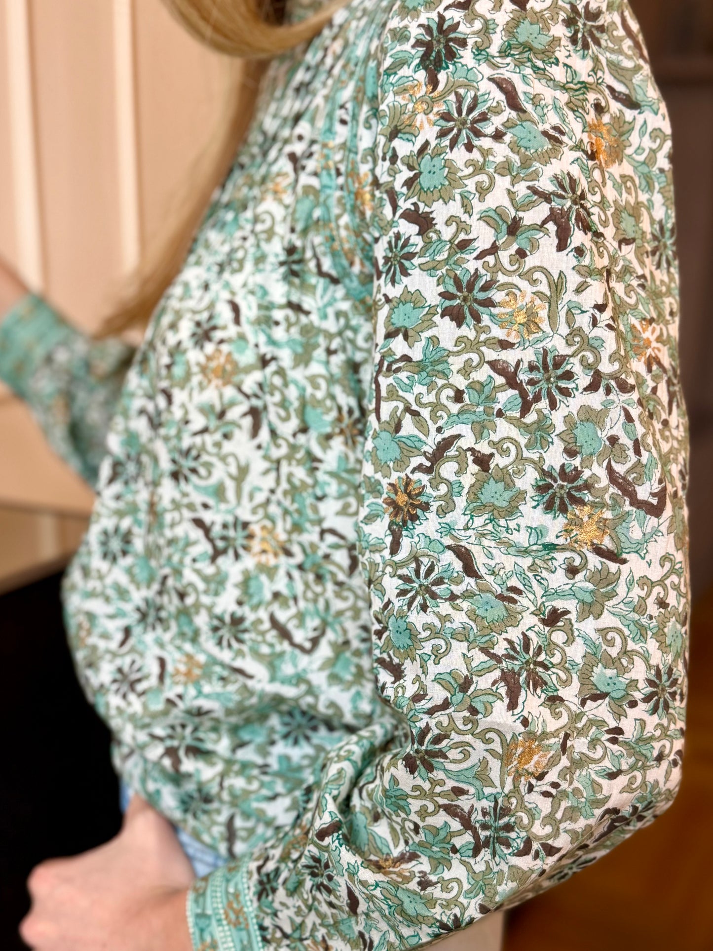 Camicia in cotone - Oro Verde