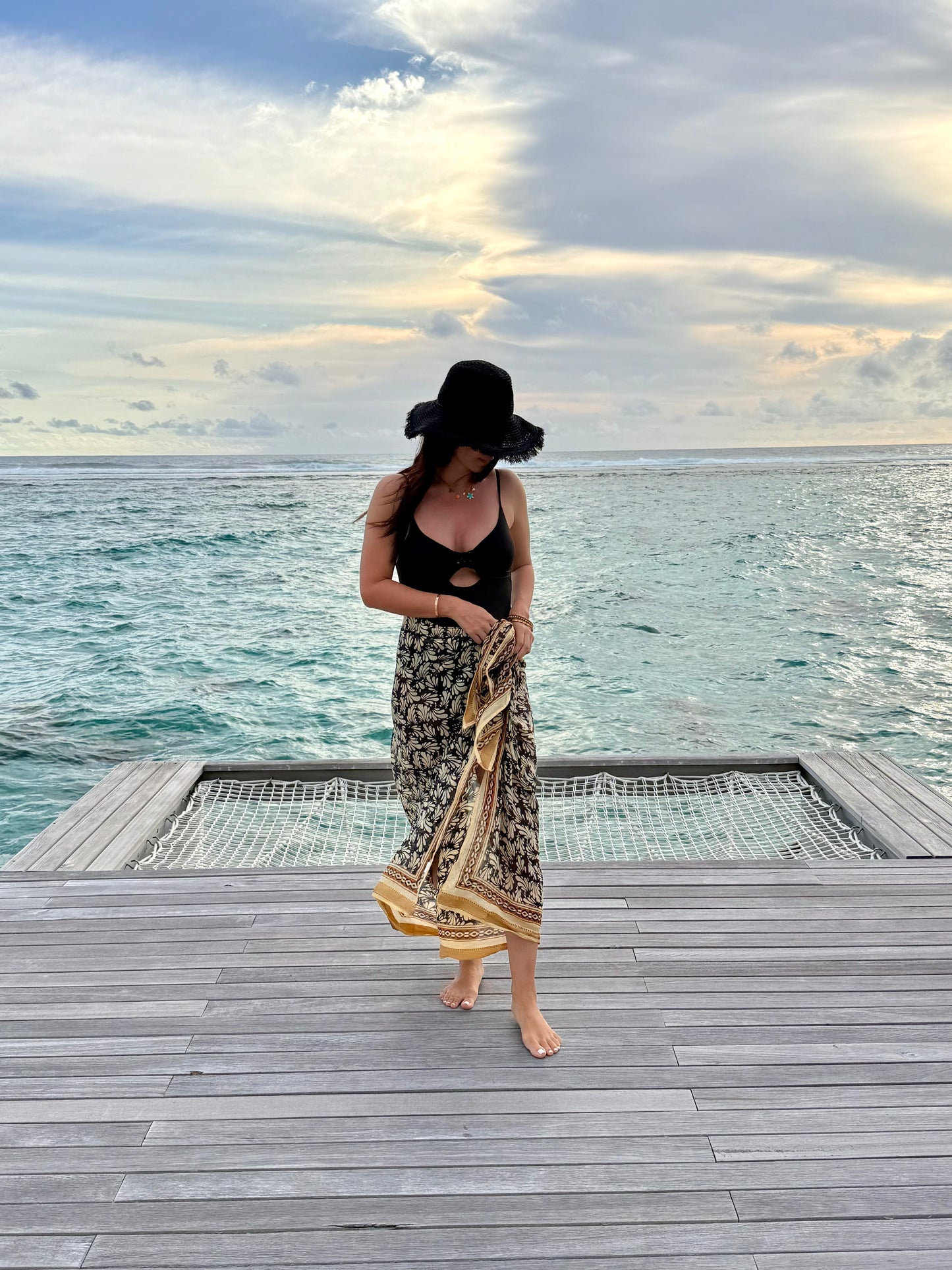 Golden Bagru Pareo/Sarong