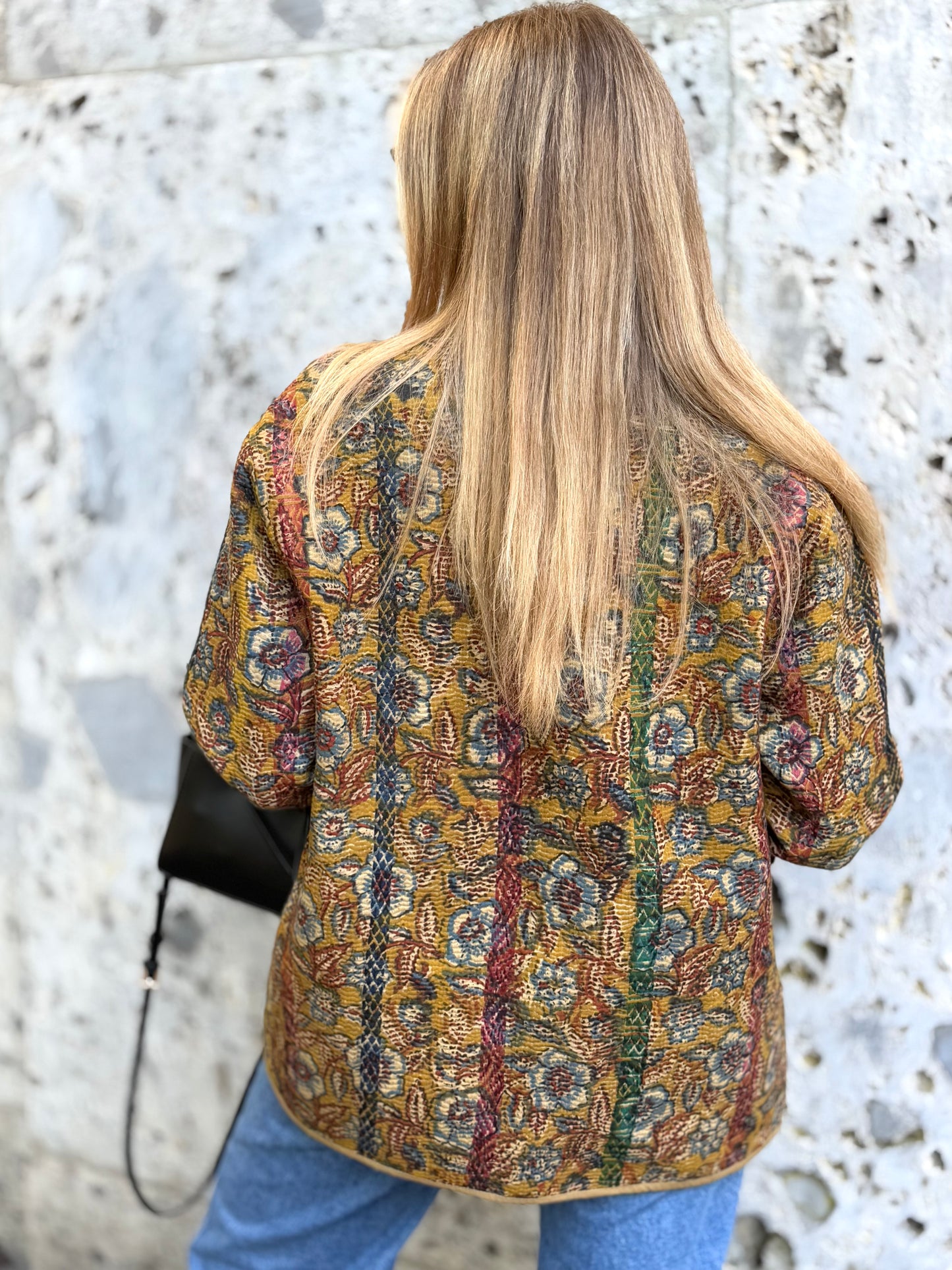 Old Kantha Kimono Jacket