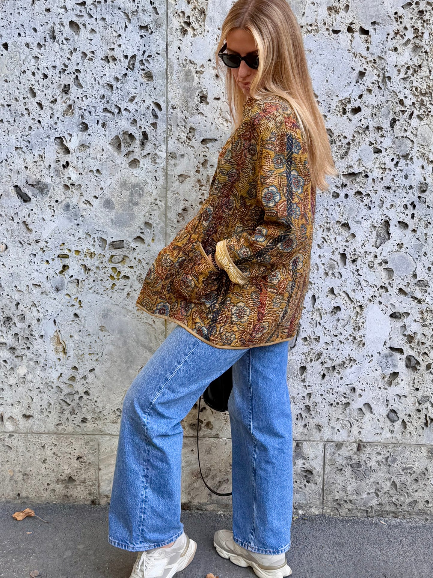 Old Kantha Kimono Jacket