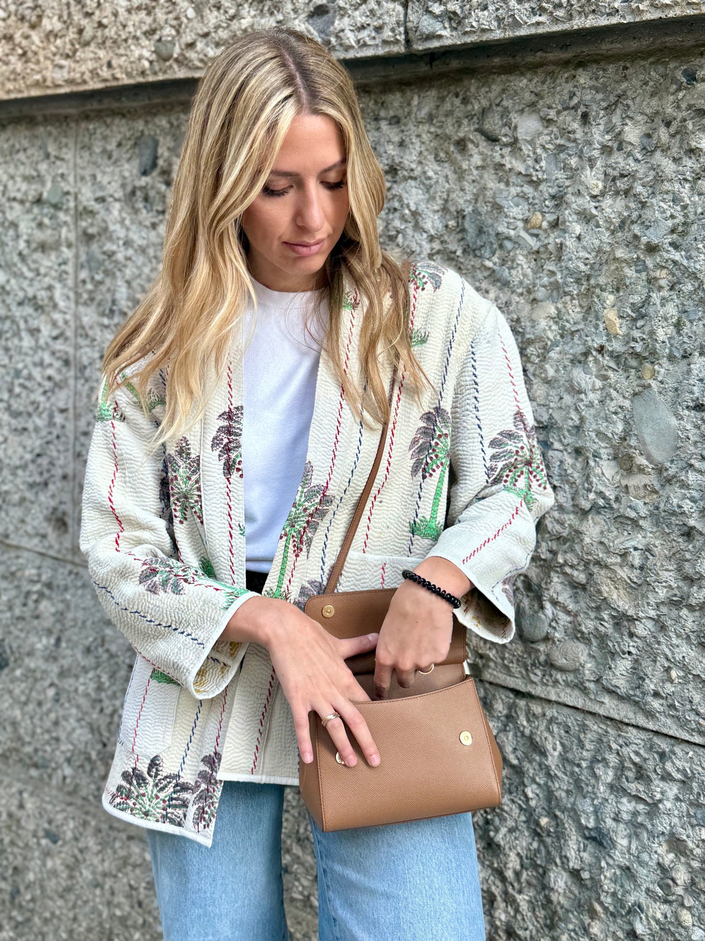 Old Kantha Kimono Jacket
