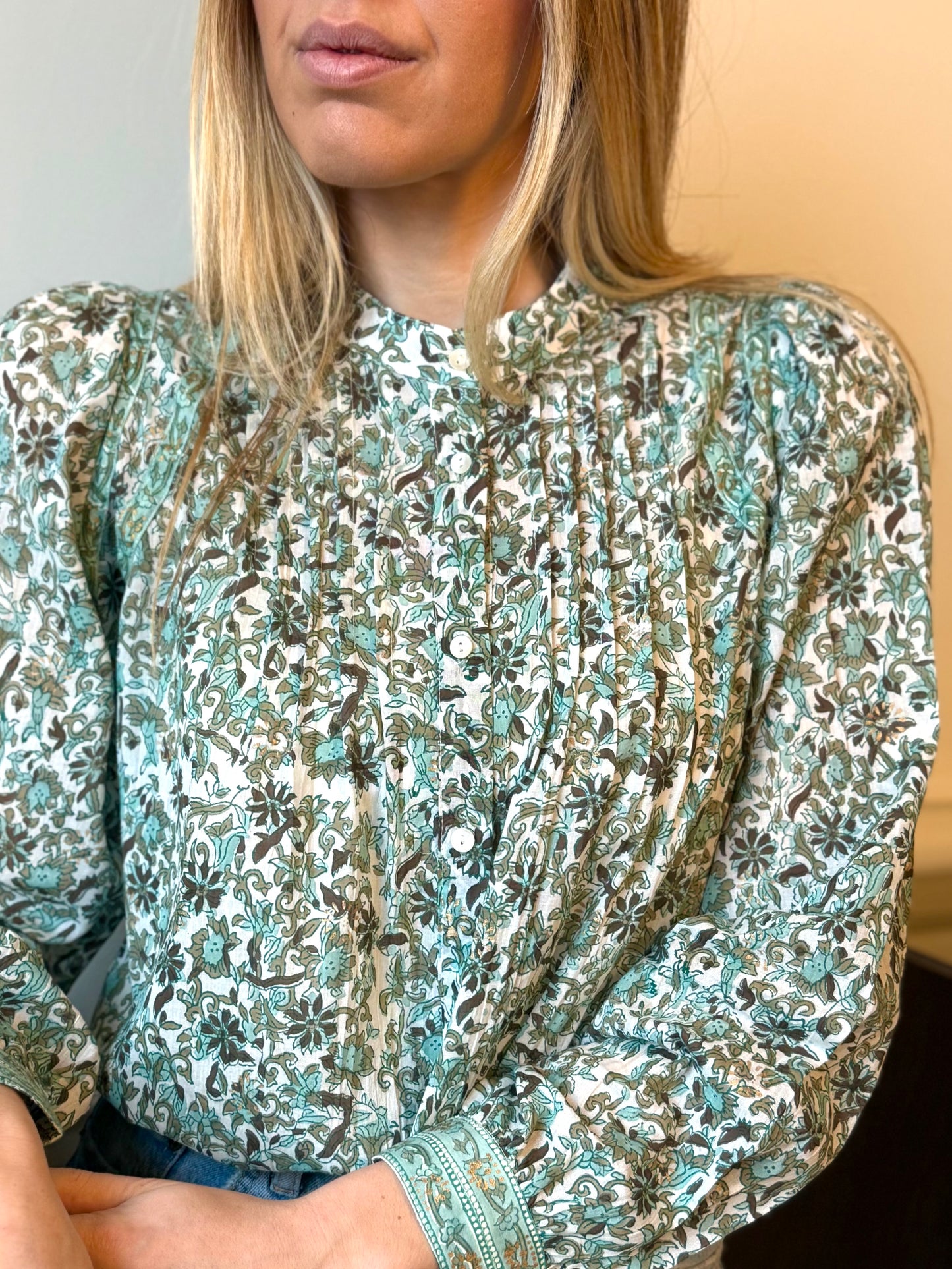 Camicia in cotone - Oro Verde