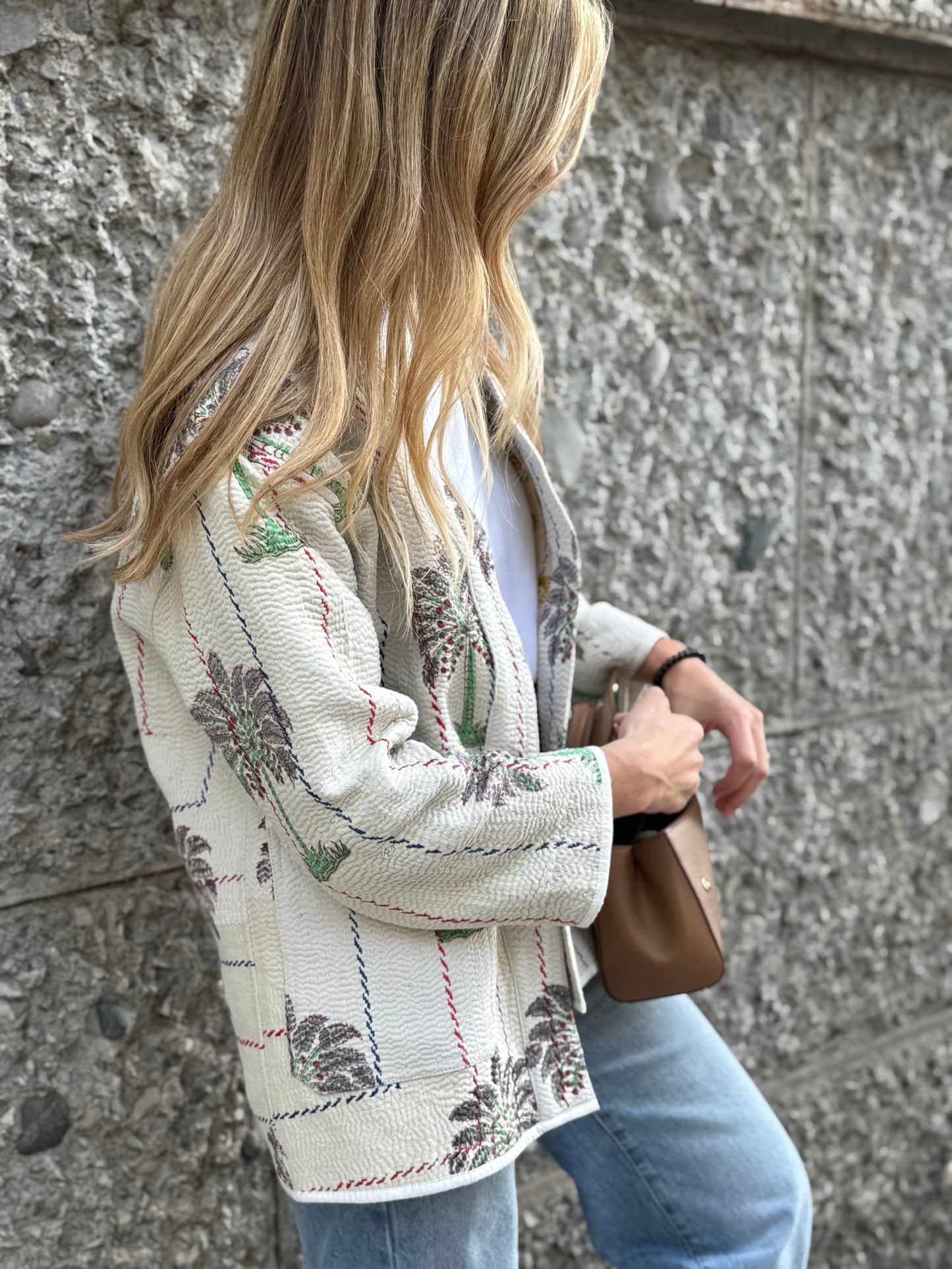 Old Kantha Kimono Jacket