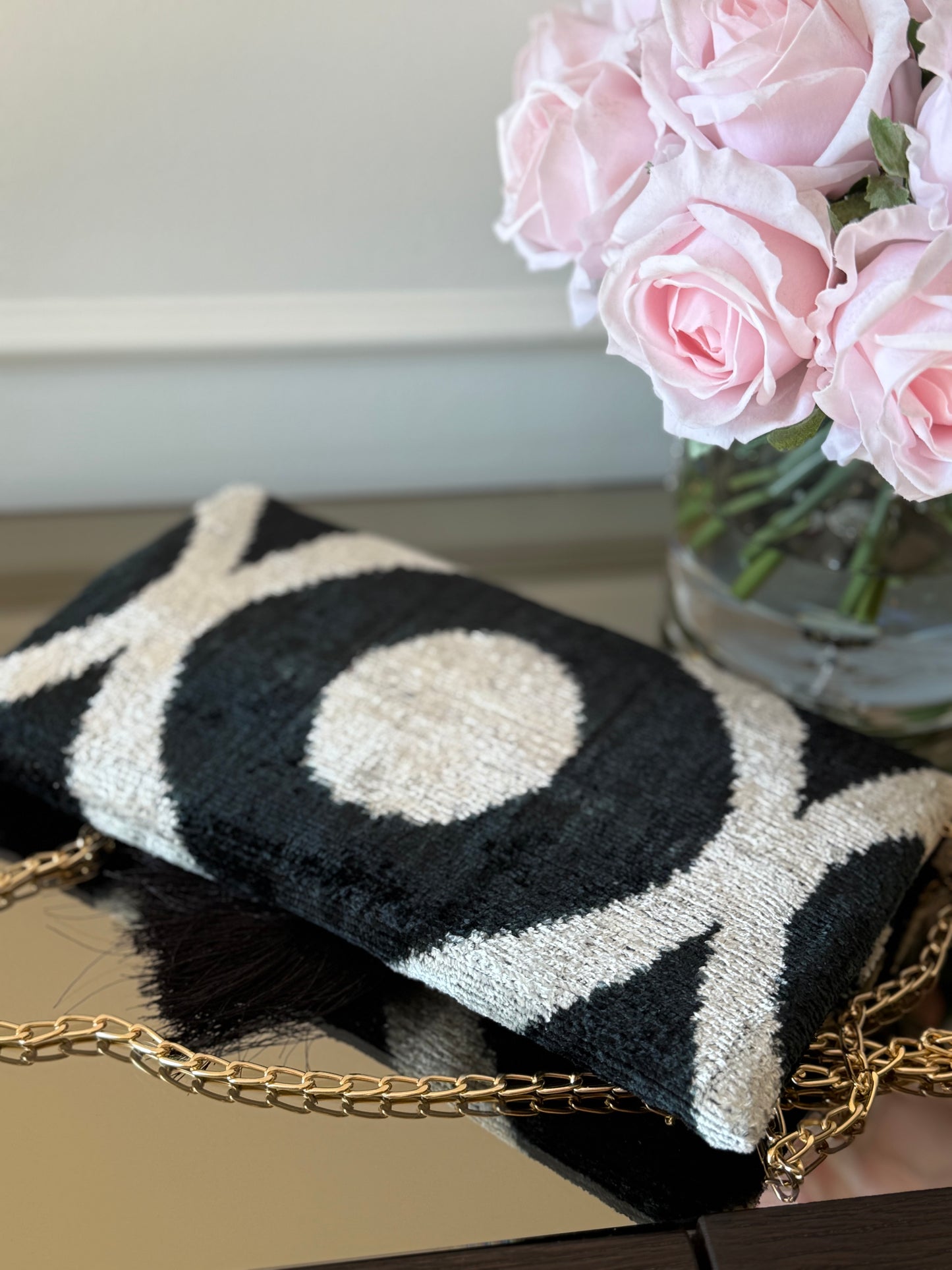 Clutch/Pochette Silk Ikat - Uma