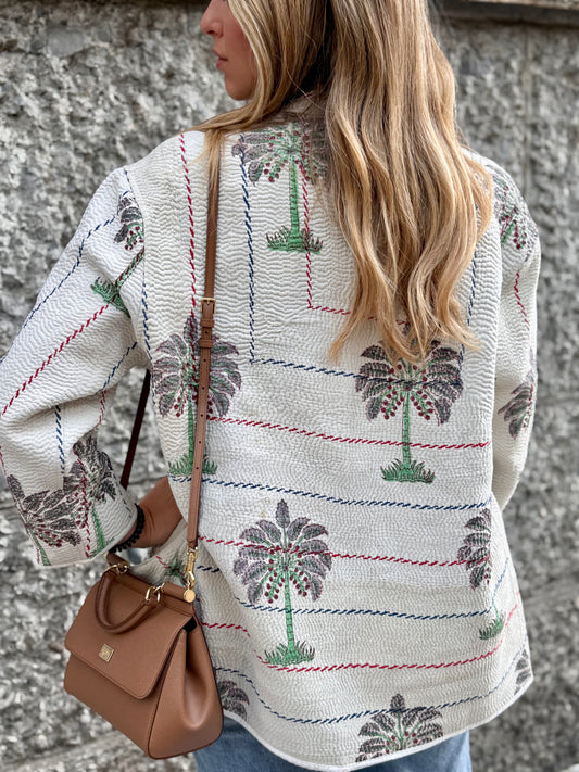 Old Kantha Kimono Jacket