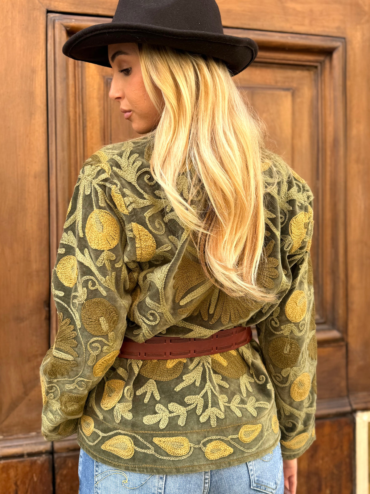 Jodhpur - Velvet Jacket Stone Washed
