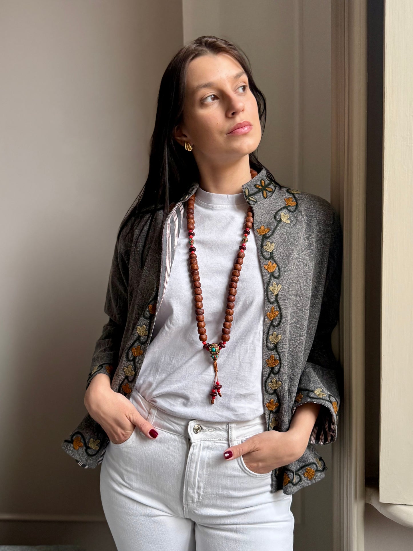 Rajah Jacket Embroidered