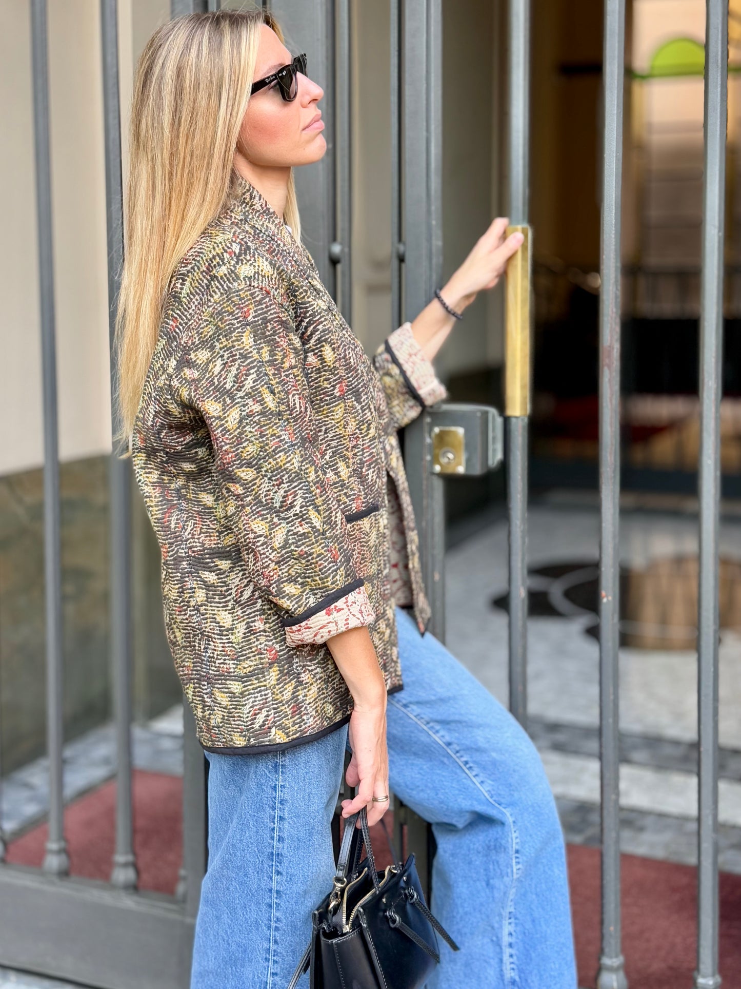 LOld Kantha Kimono Jacket