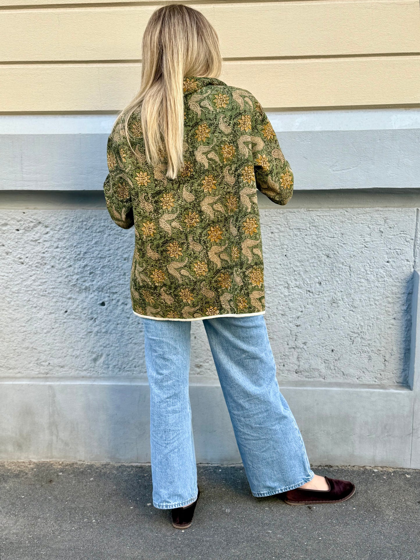 Old Kantha Kimono Jacket