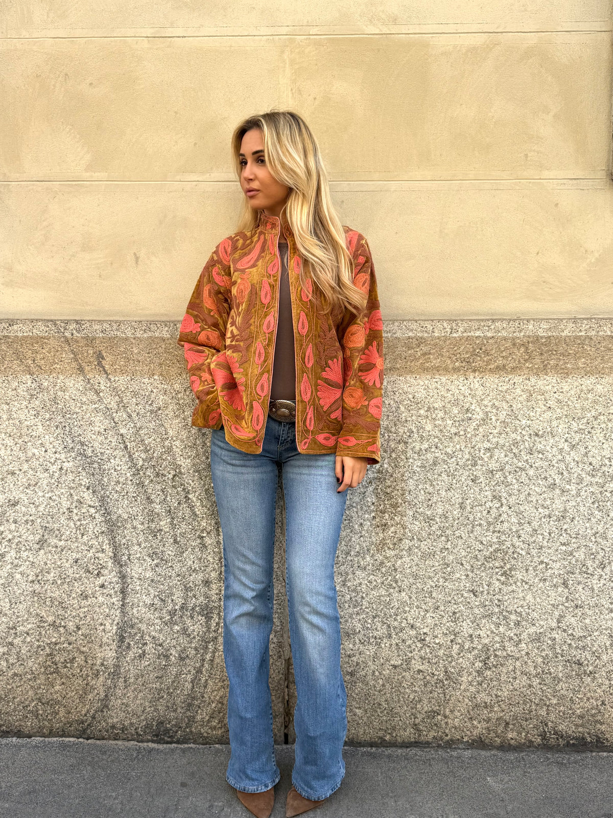 Jodhpur - Velvet Jacket Stone Washed