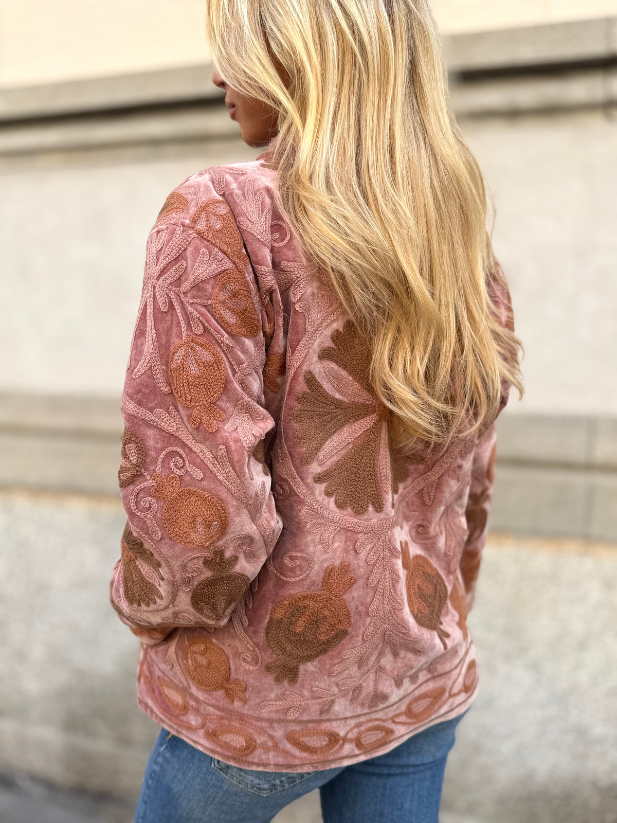 Jodhpur - Velvet Jacket Stone Washed