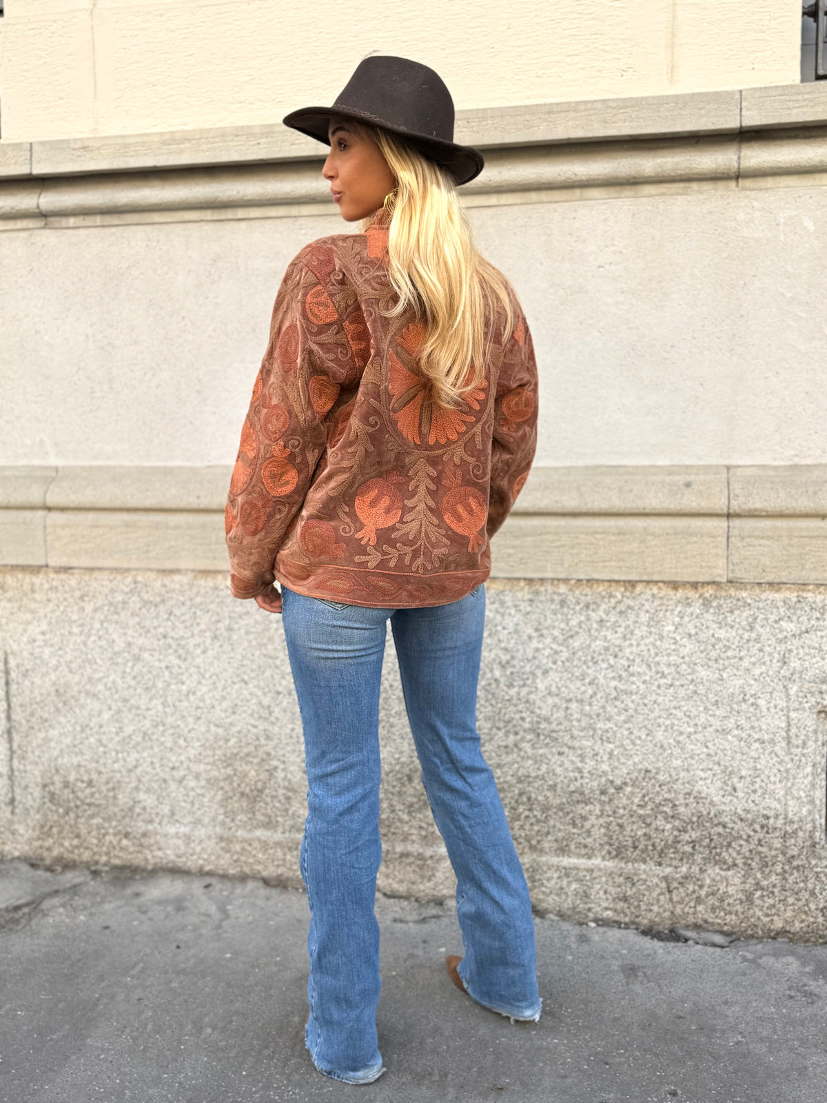 Jodhpur - Velvet Jacket Stone Washed