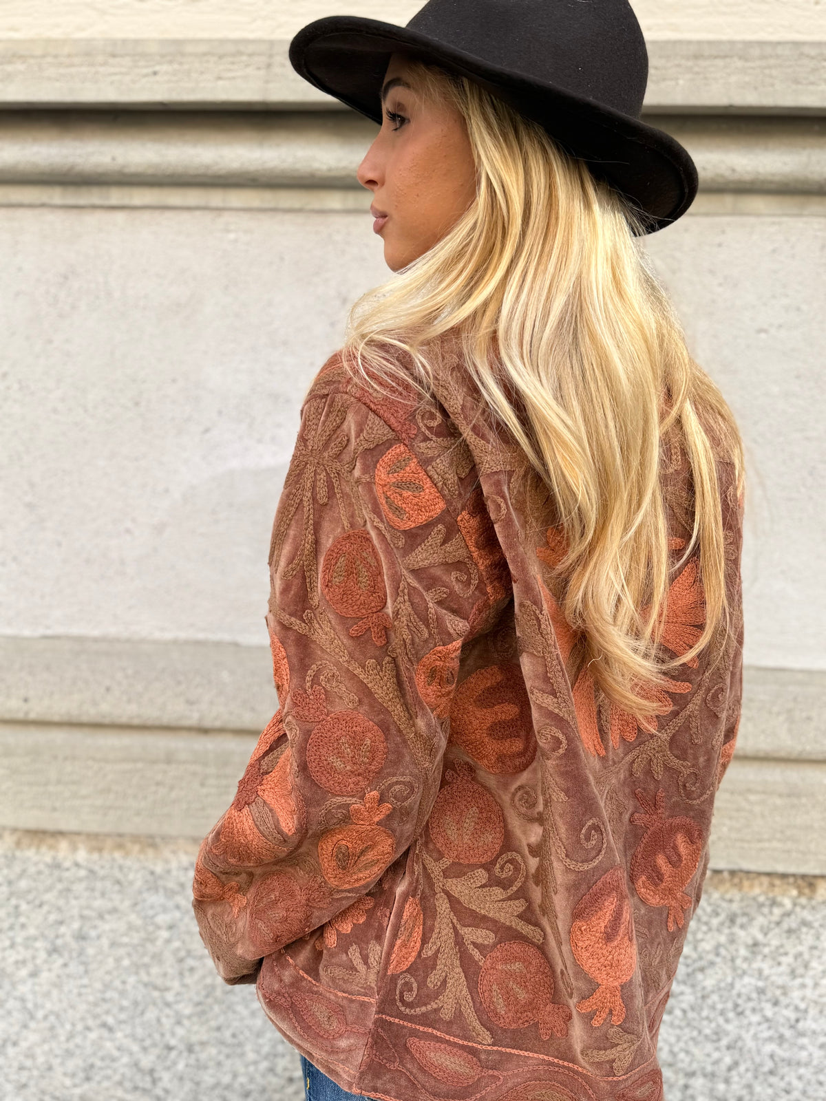 Jodhpur - Velvet Jacket Stone Washed