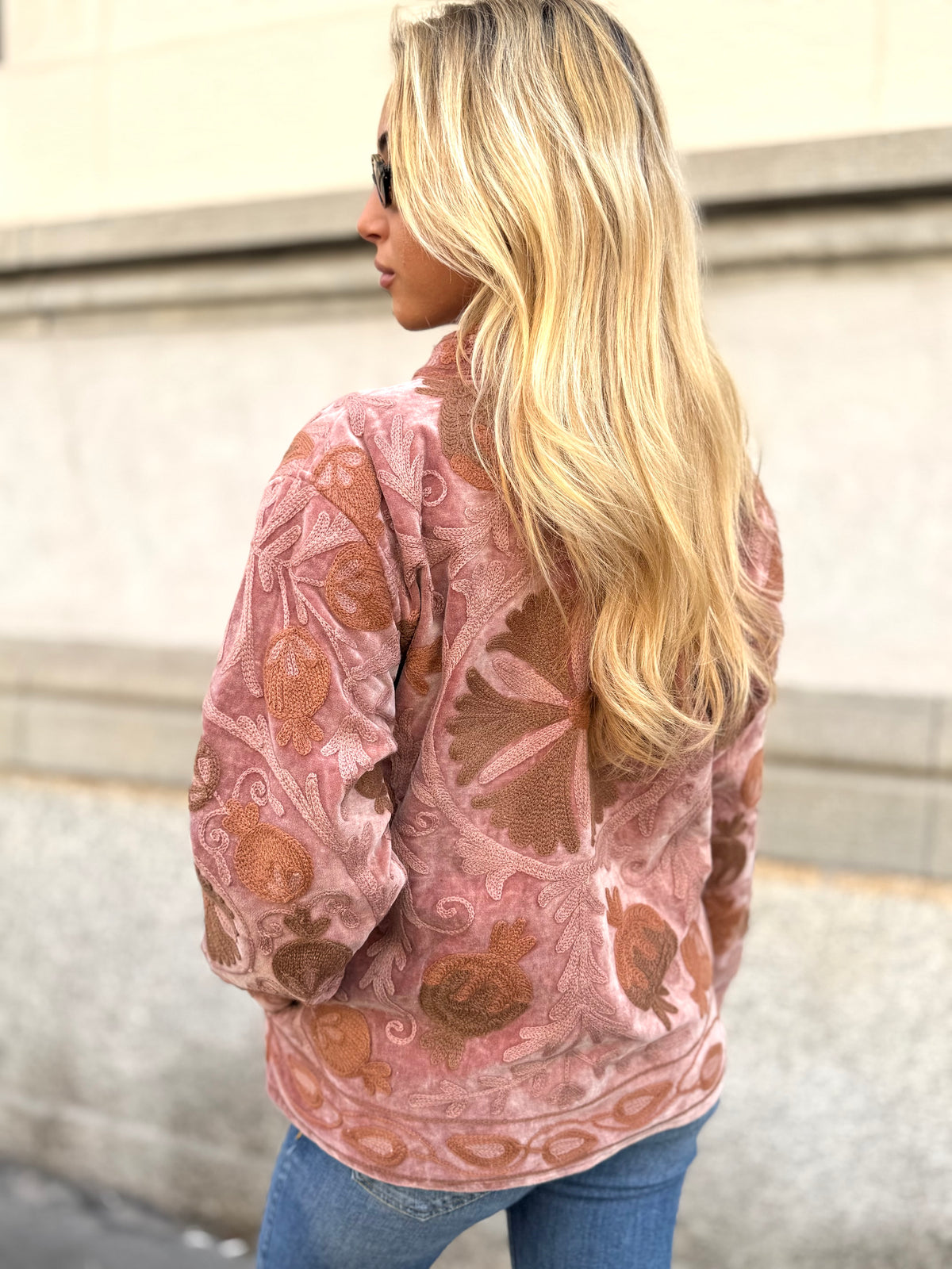 Jodhpur - Velvet Jacket Stone Washed