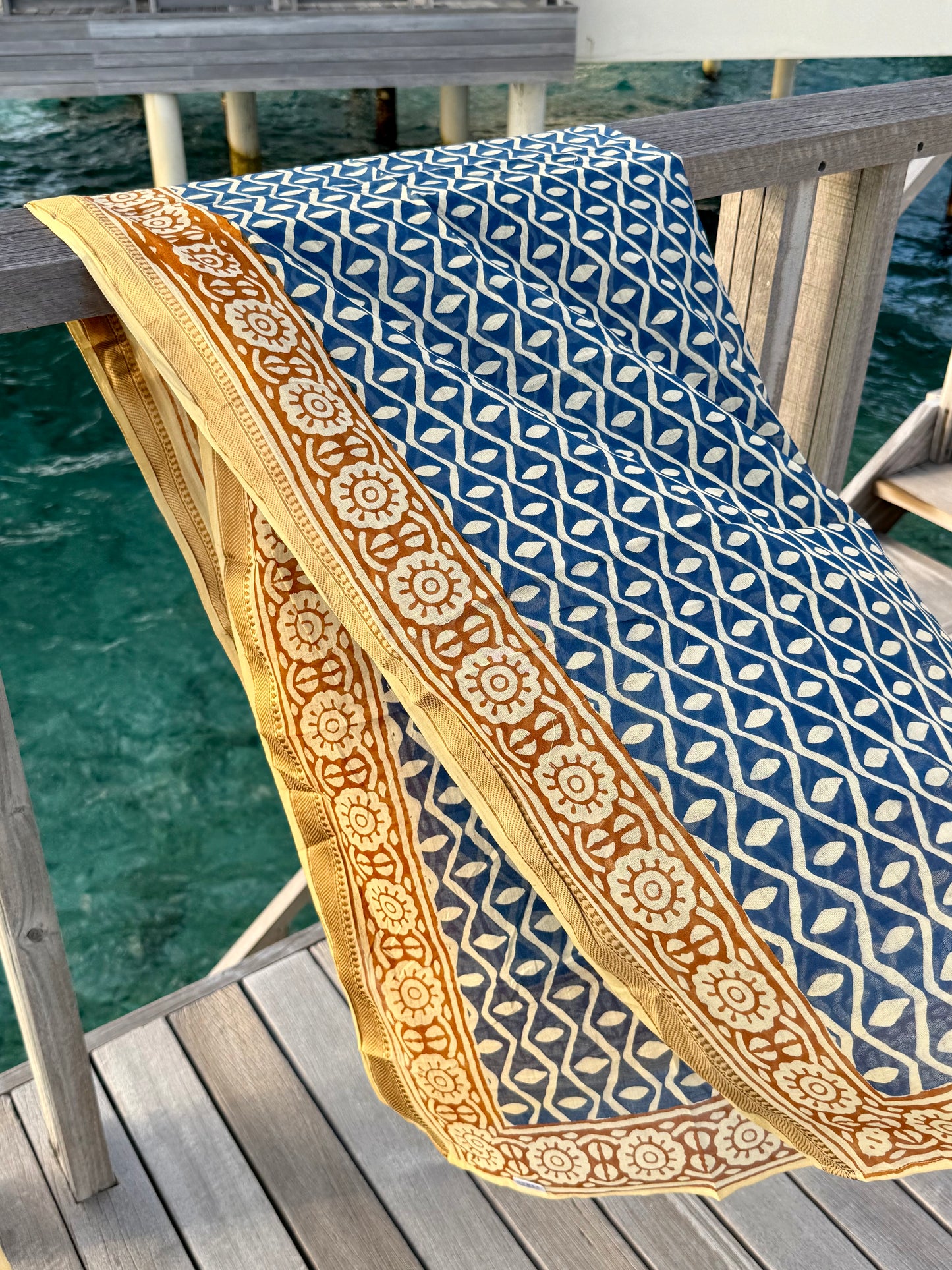 Golden Bagru Pareo/Sarong