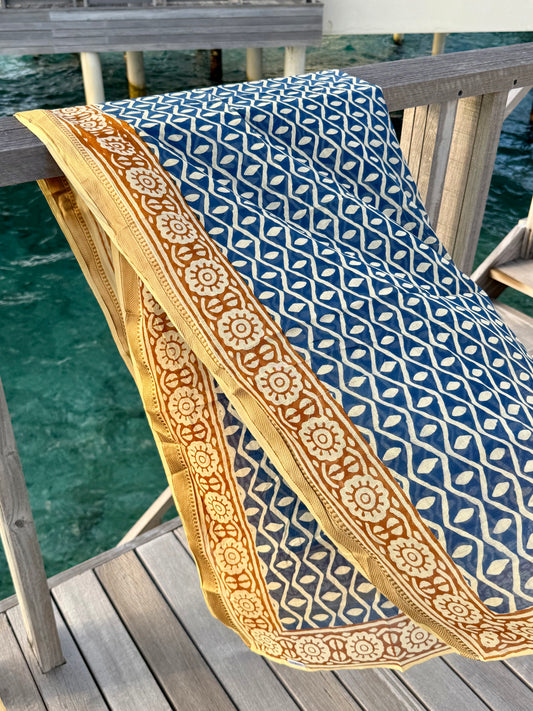Golden Bagru Pareo/Sarong