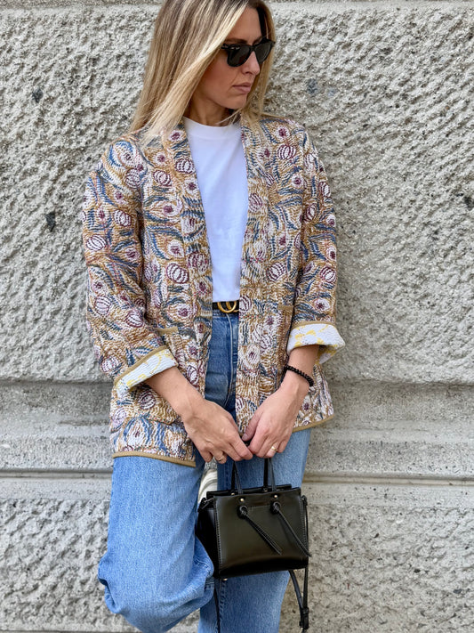 Old Kantha Kimono Jacket