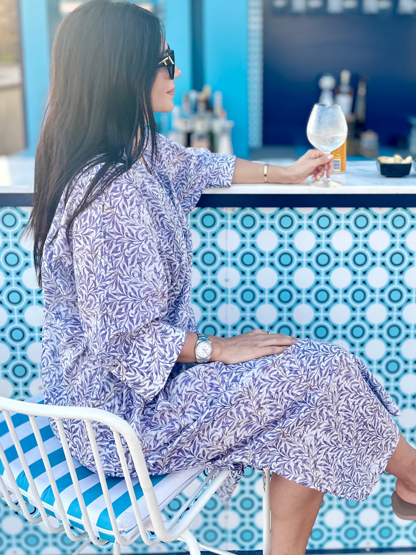 Sea Kaftan - Violet