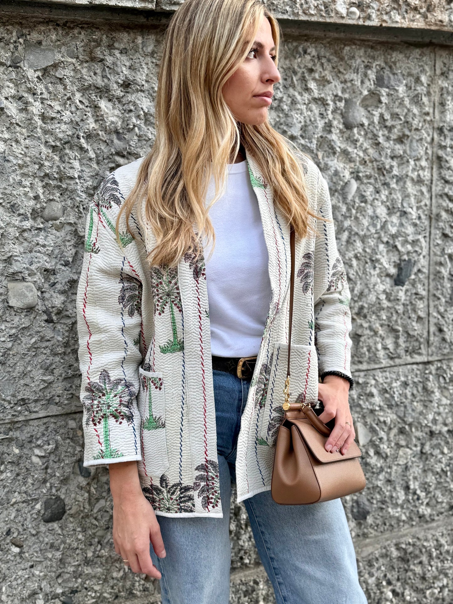 Old Kantha Kimono Jacket