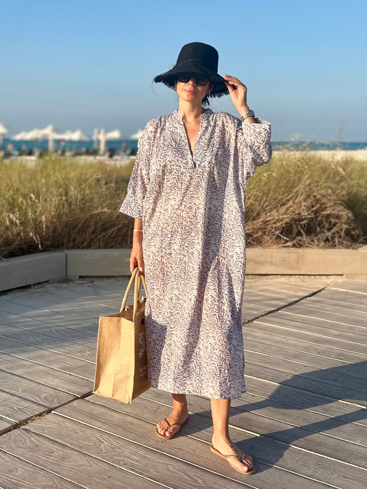 Sea Kaftan - Violet