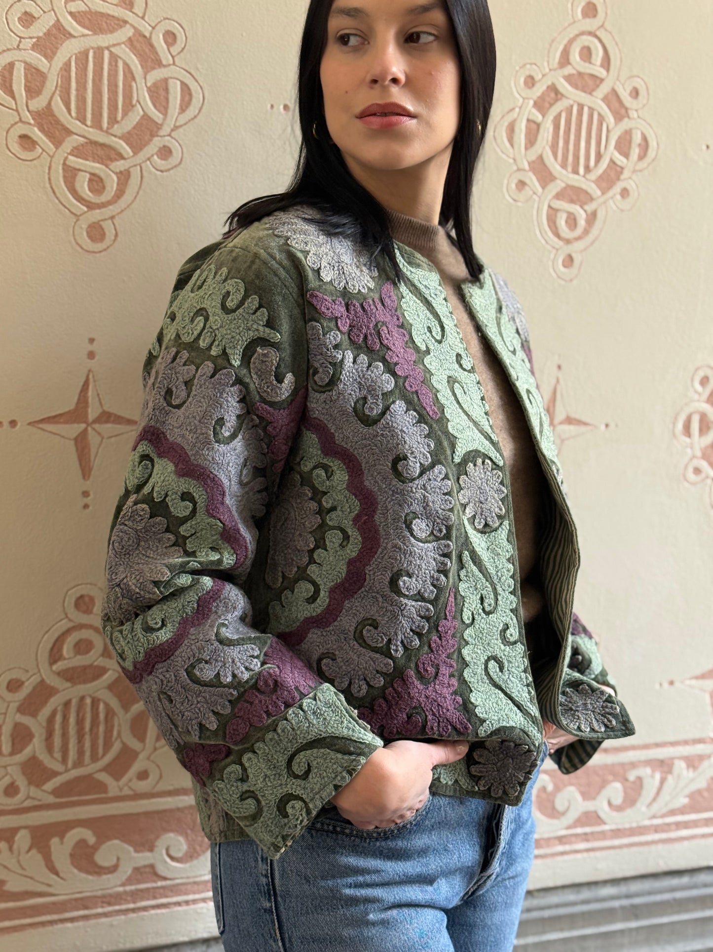 Naïf Velvet Jacket