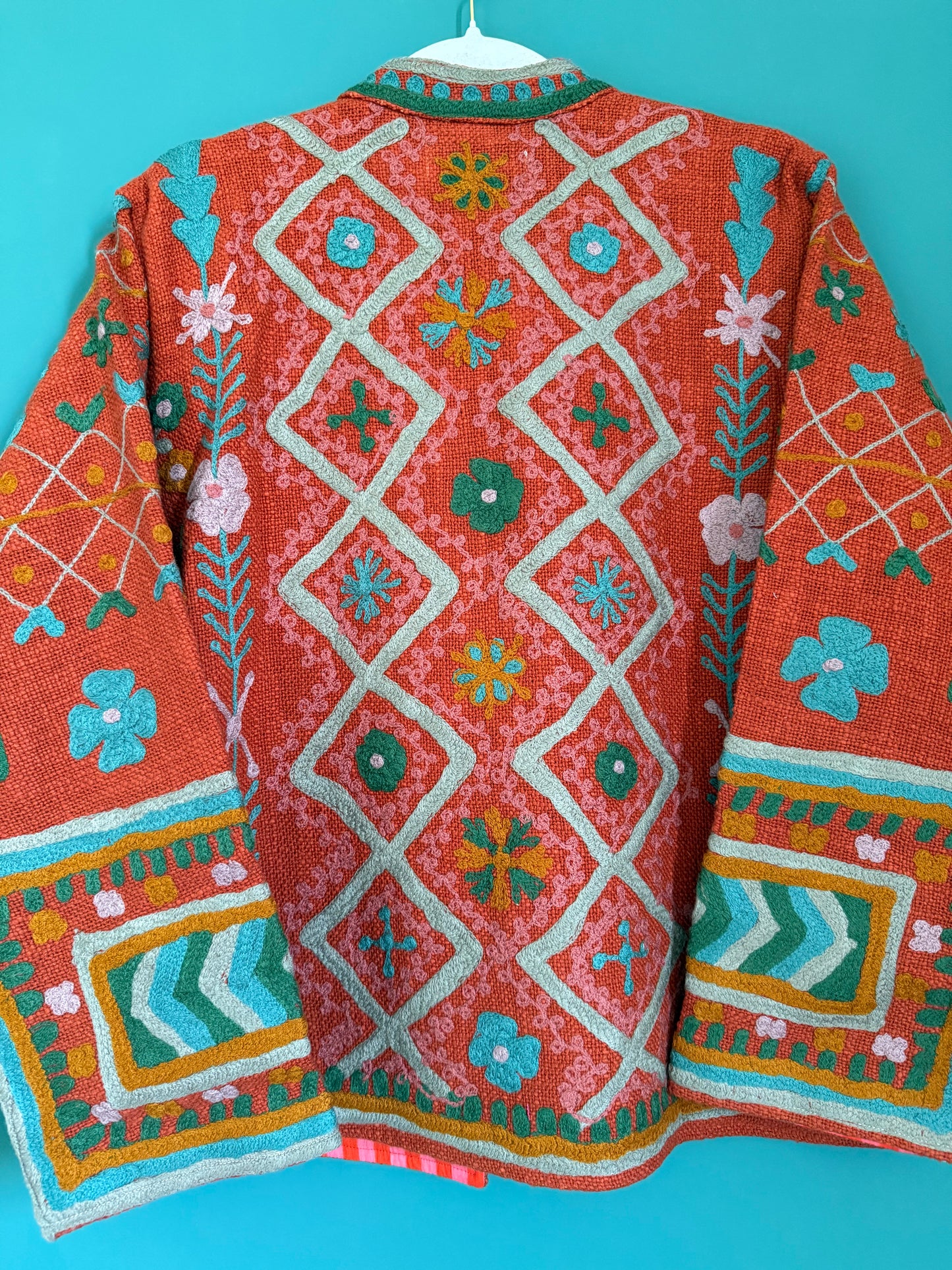 Cotton Suzani Embroidered Jacket
