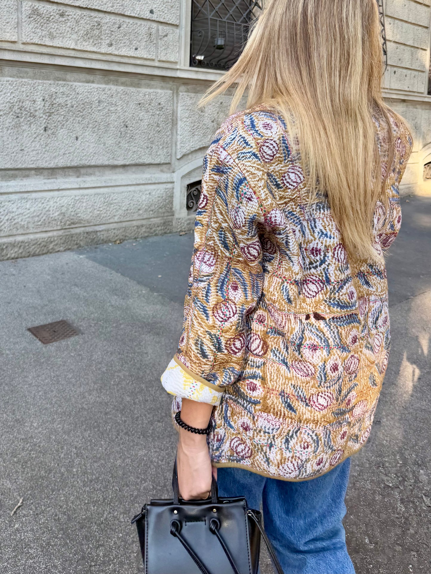 Old Kantha Kimono Jacket