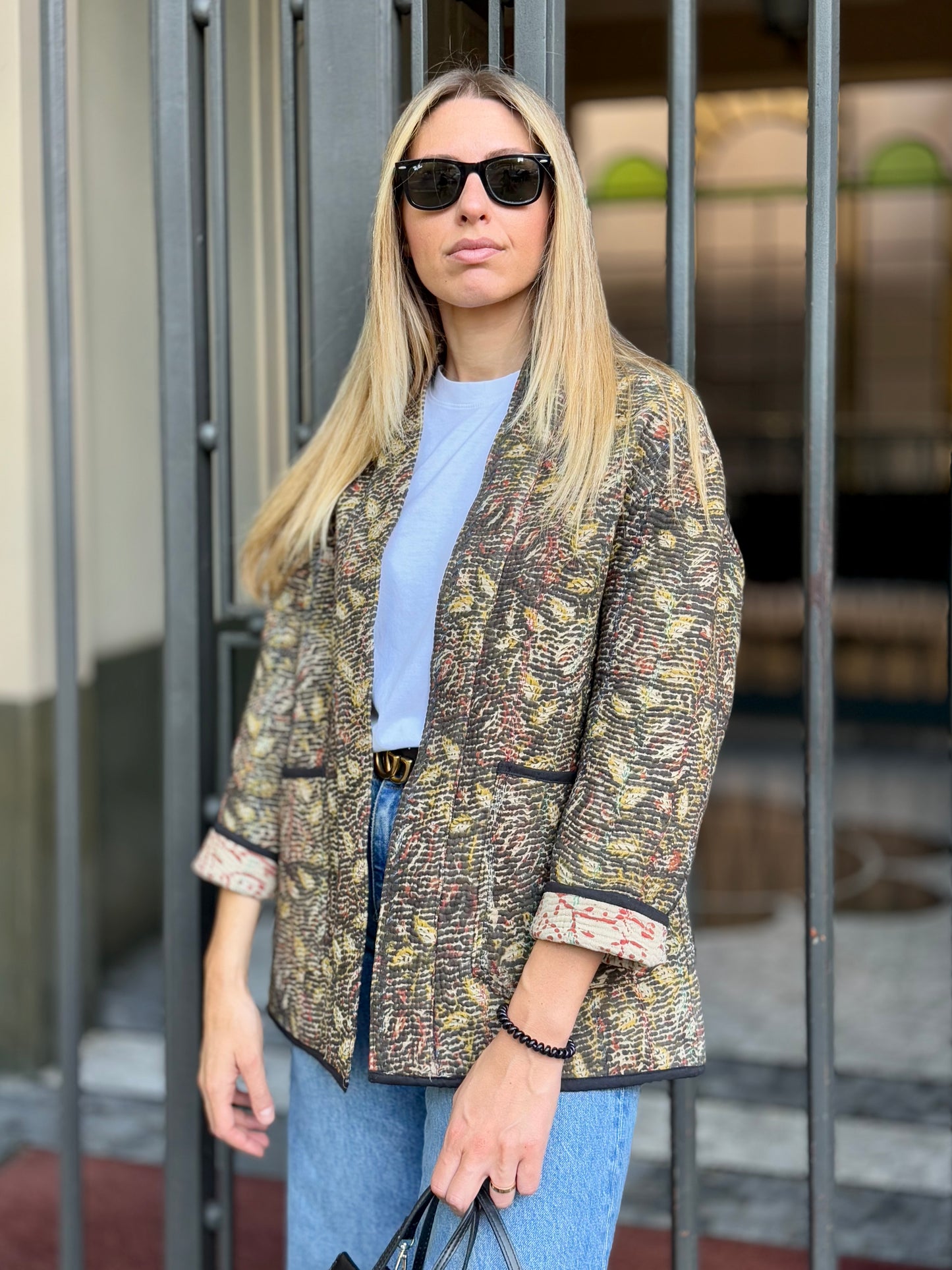 LOld Kantha Kimono Jacket