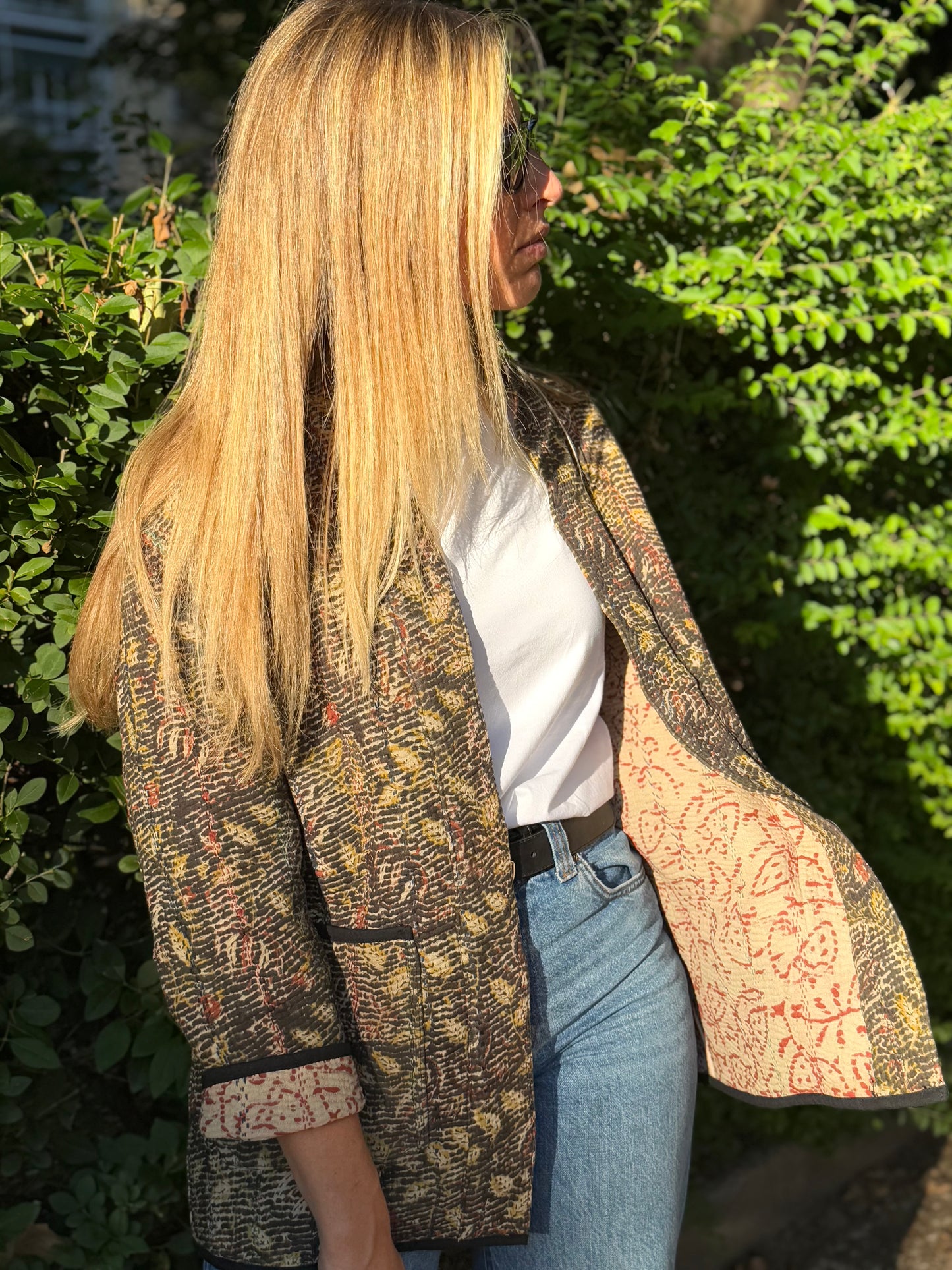 LOld Kantha Kimono Jacket
