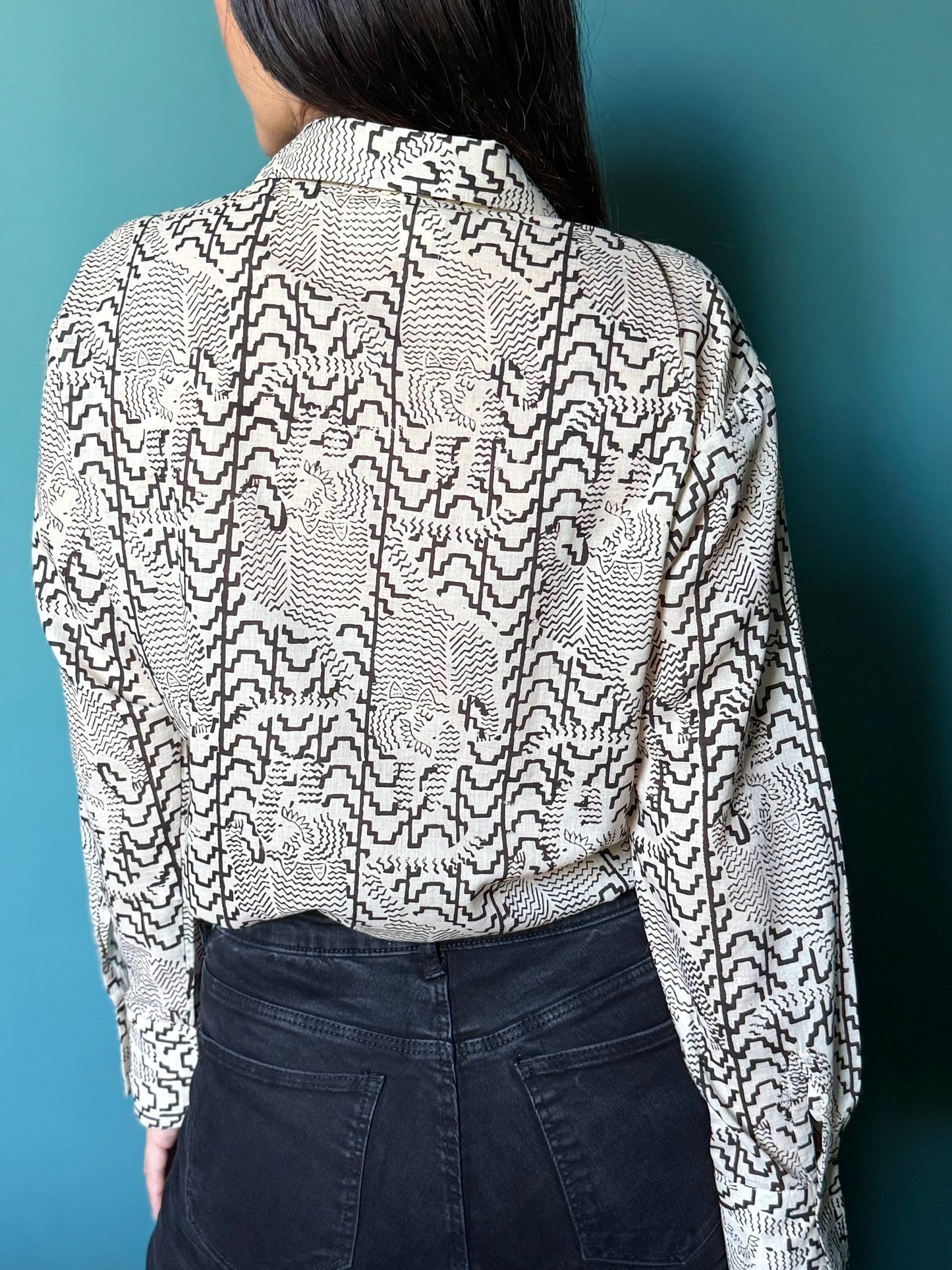 Cotton Shirt - Tibetan Tiger