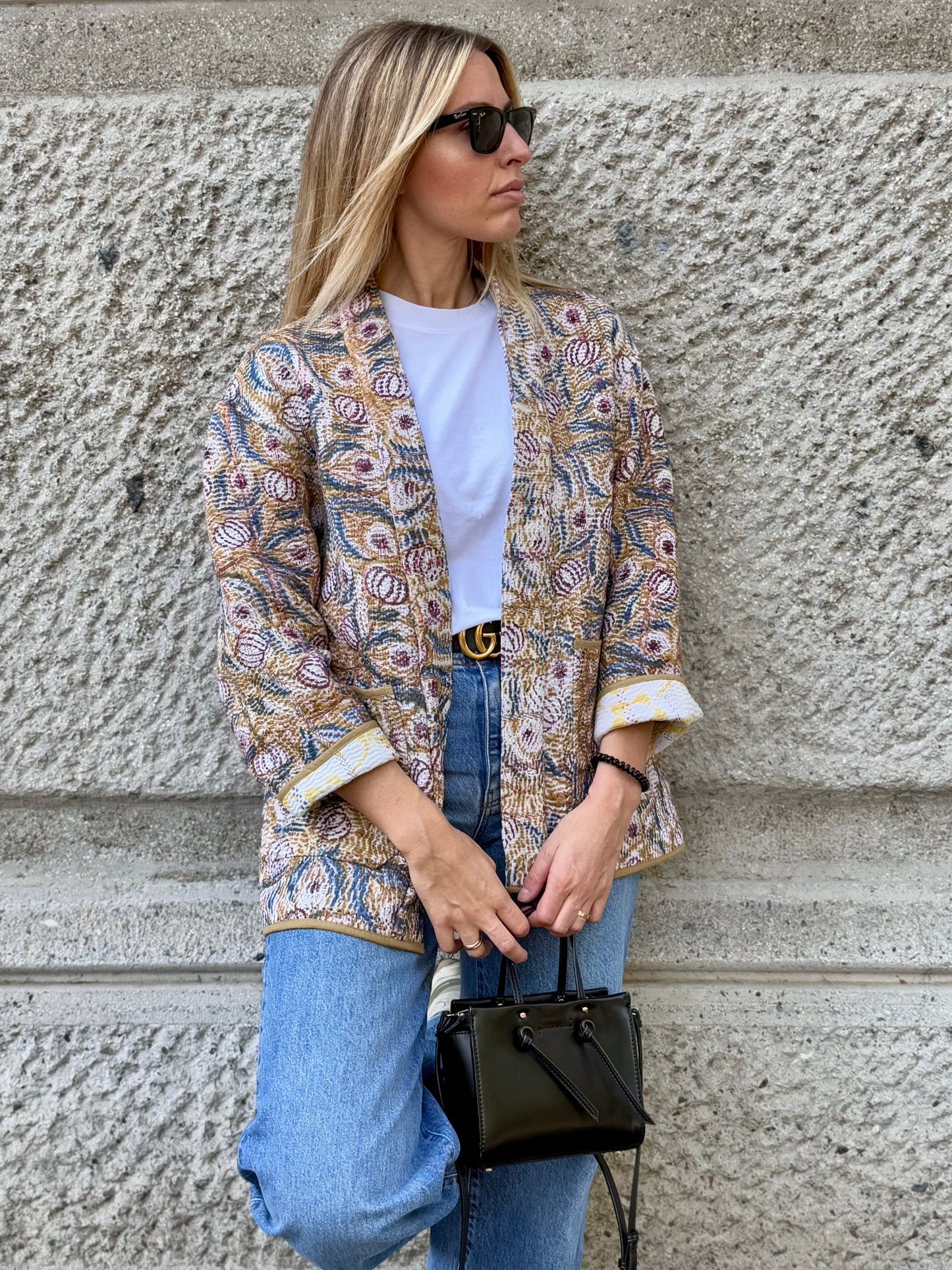 Old Kantha Kimono Jacket