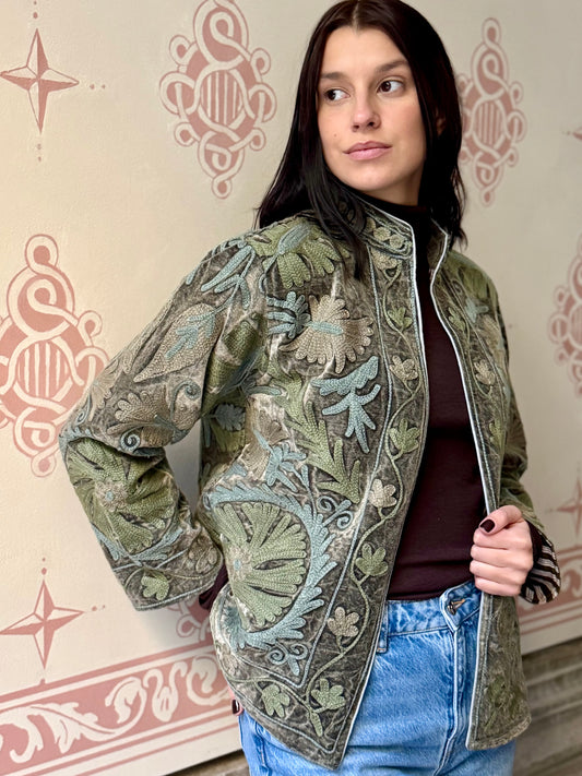 Velvet Jacket Stone Washed - Medium