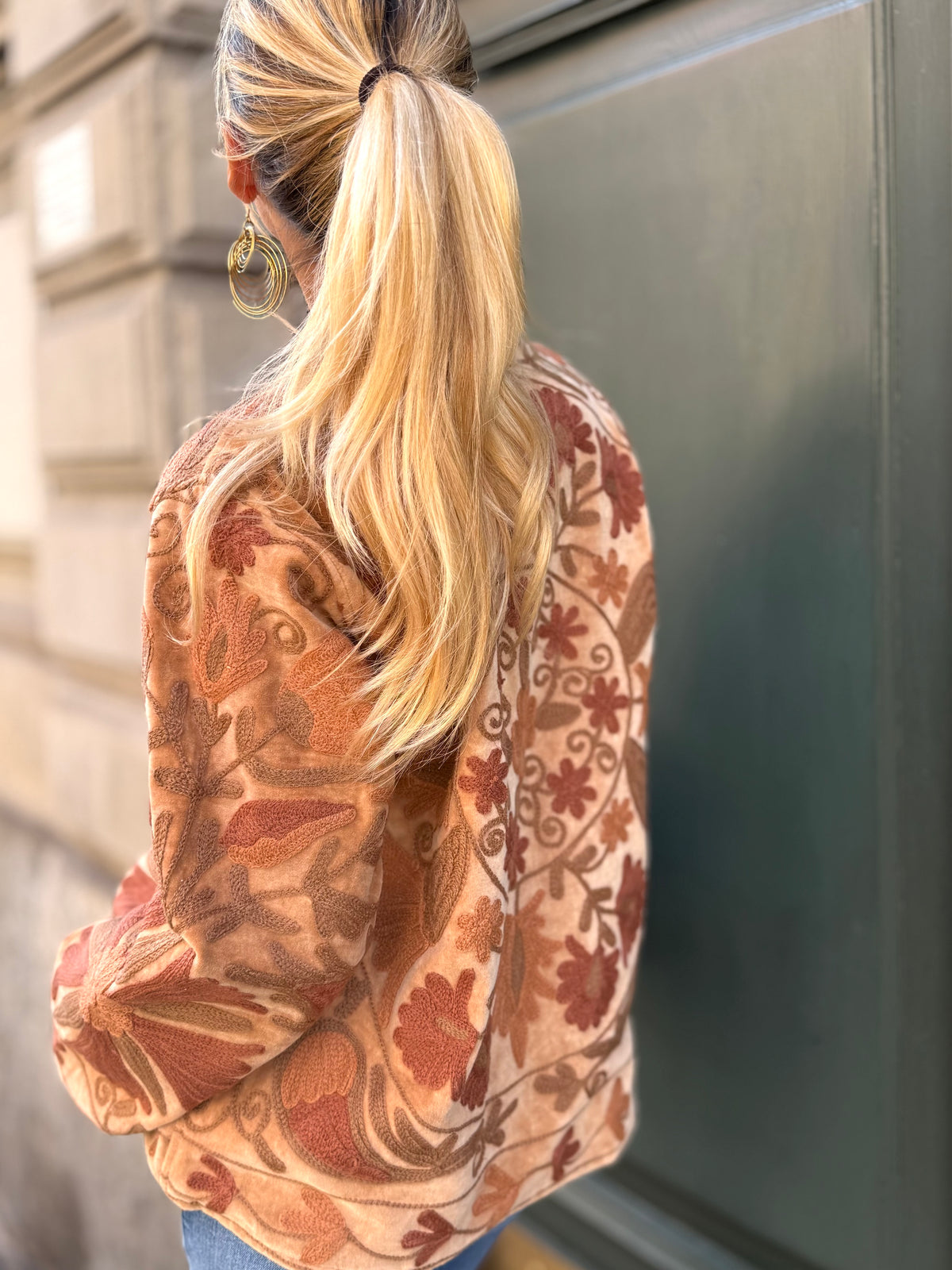 Jodhpur - Velvet Jacket Stone Washed