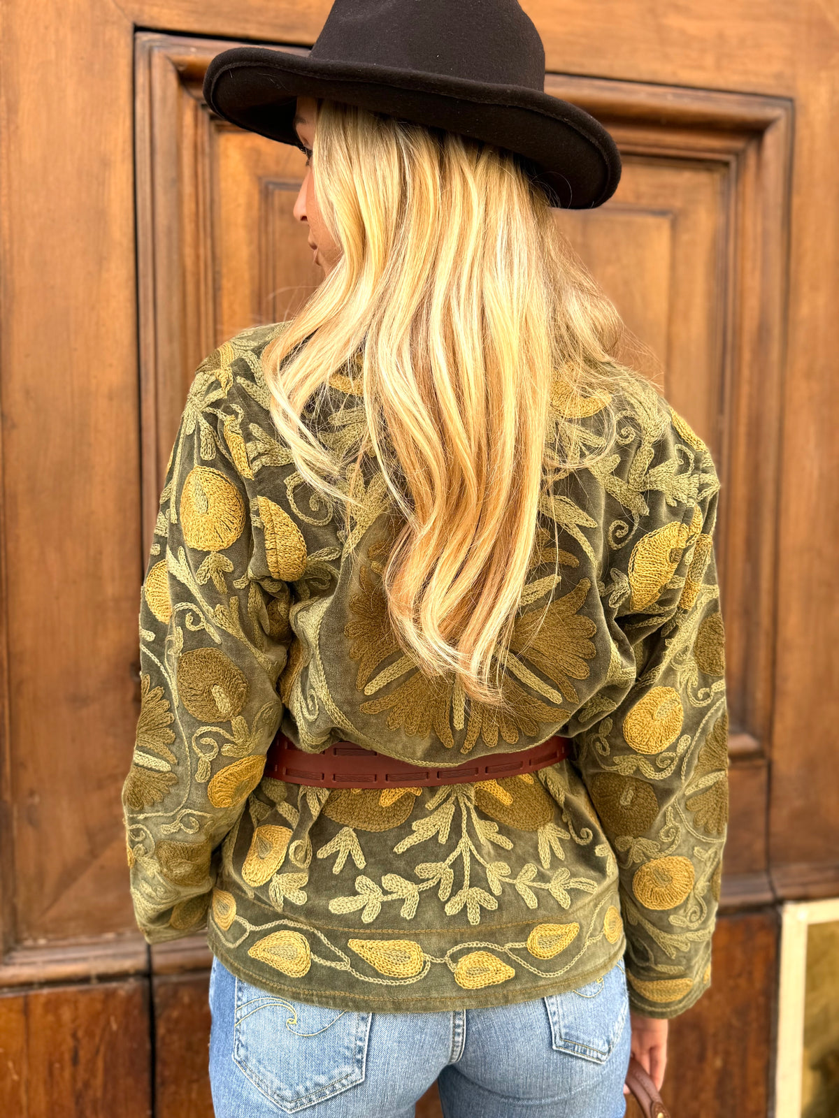 Jodhpur - Velvet Jacket Stone Washed