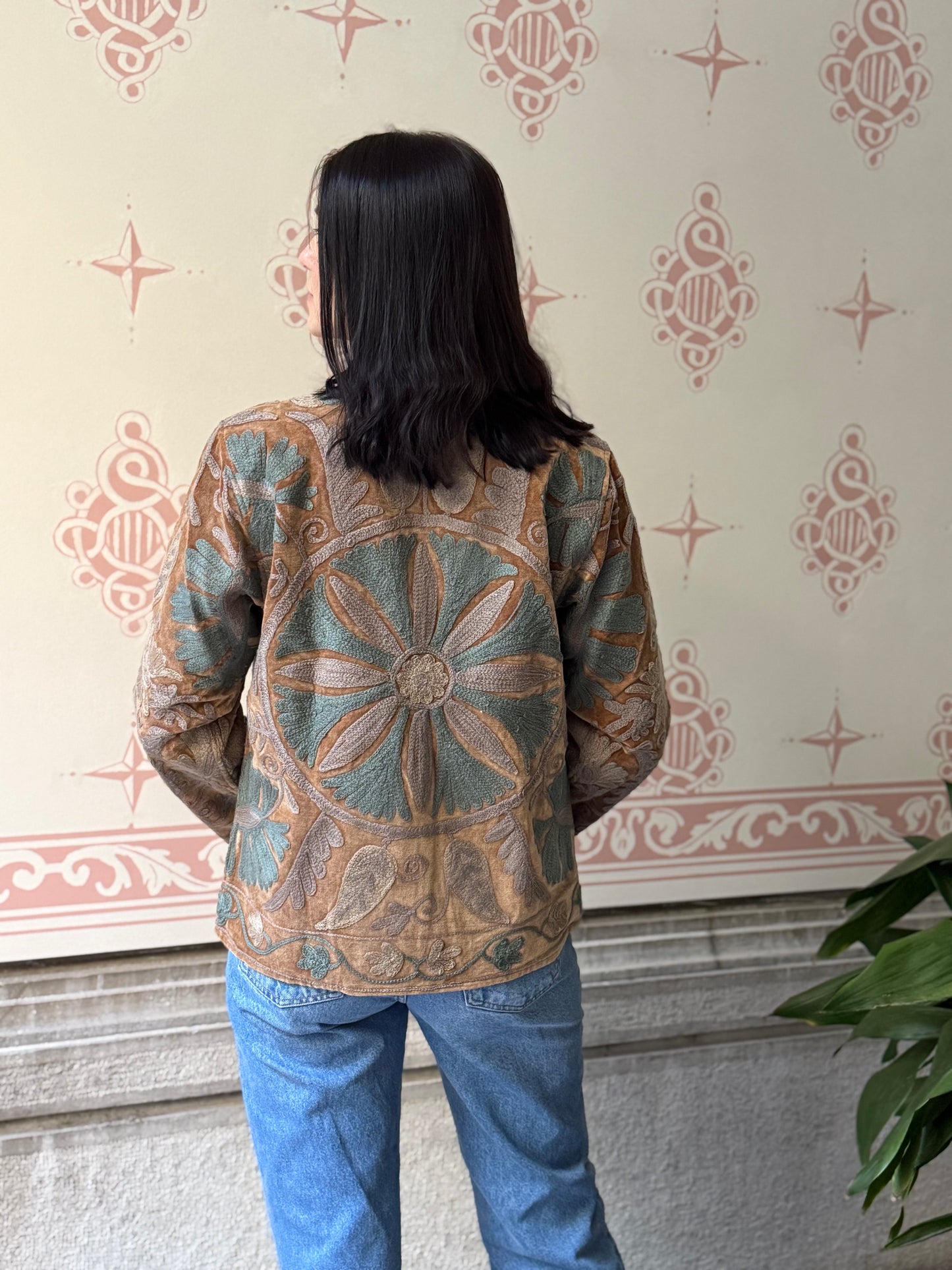 Velvet Jacket Stone Washed - Small