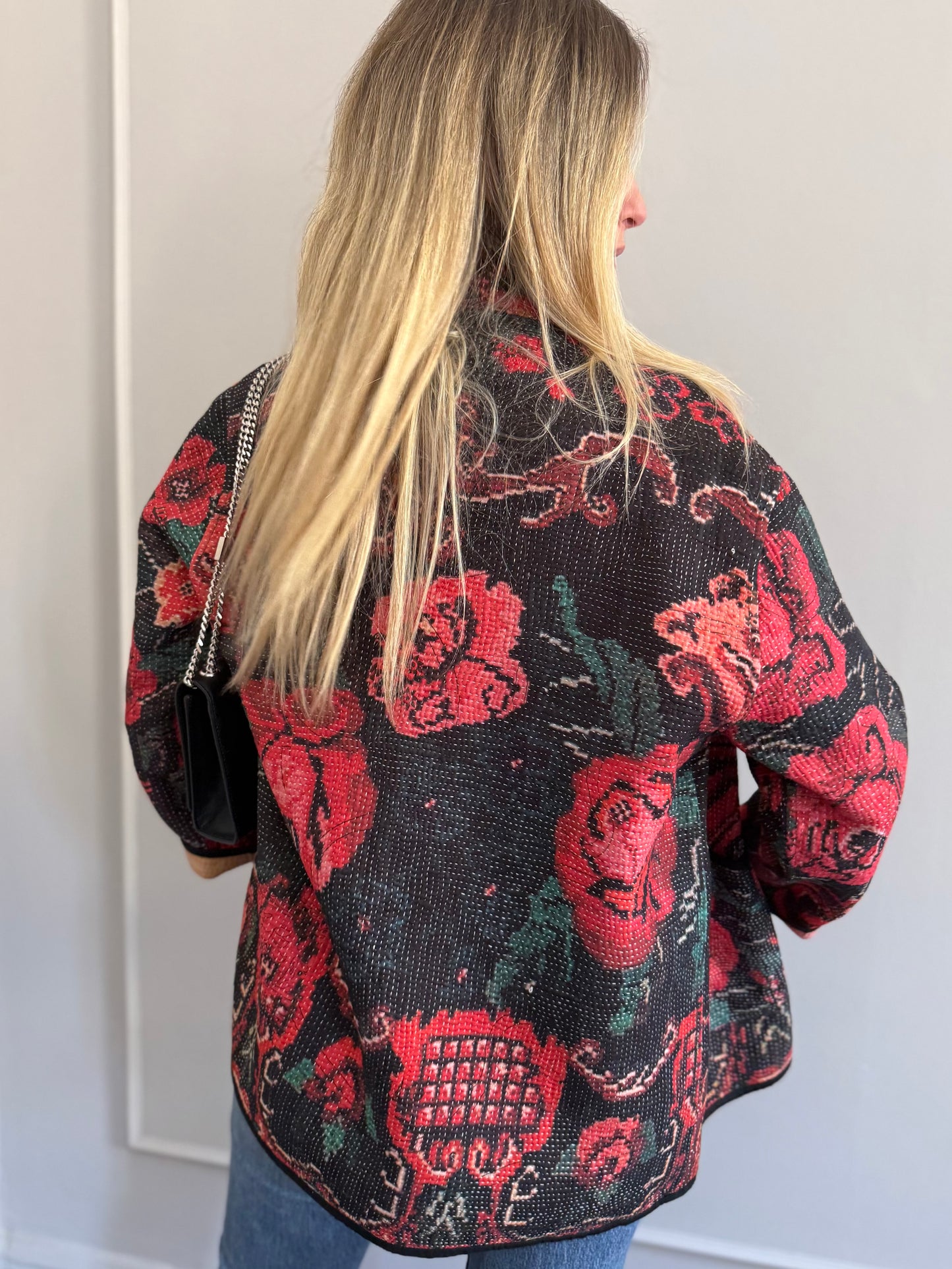 Old Kantha Kimono Jacket