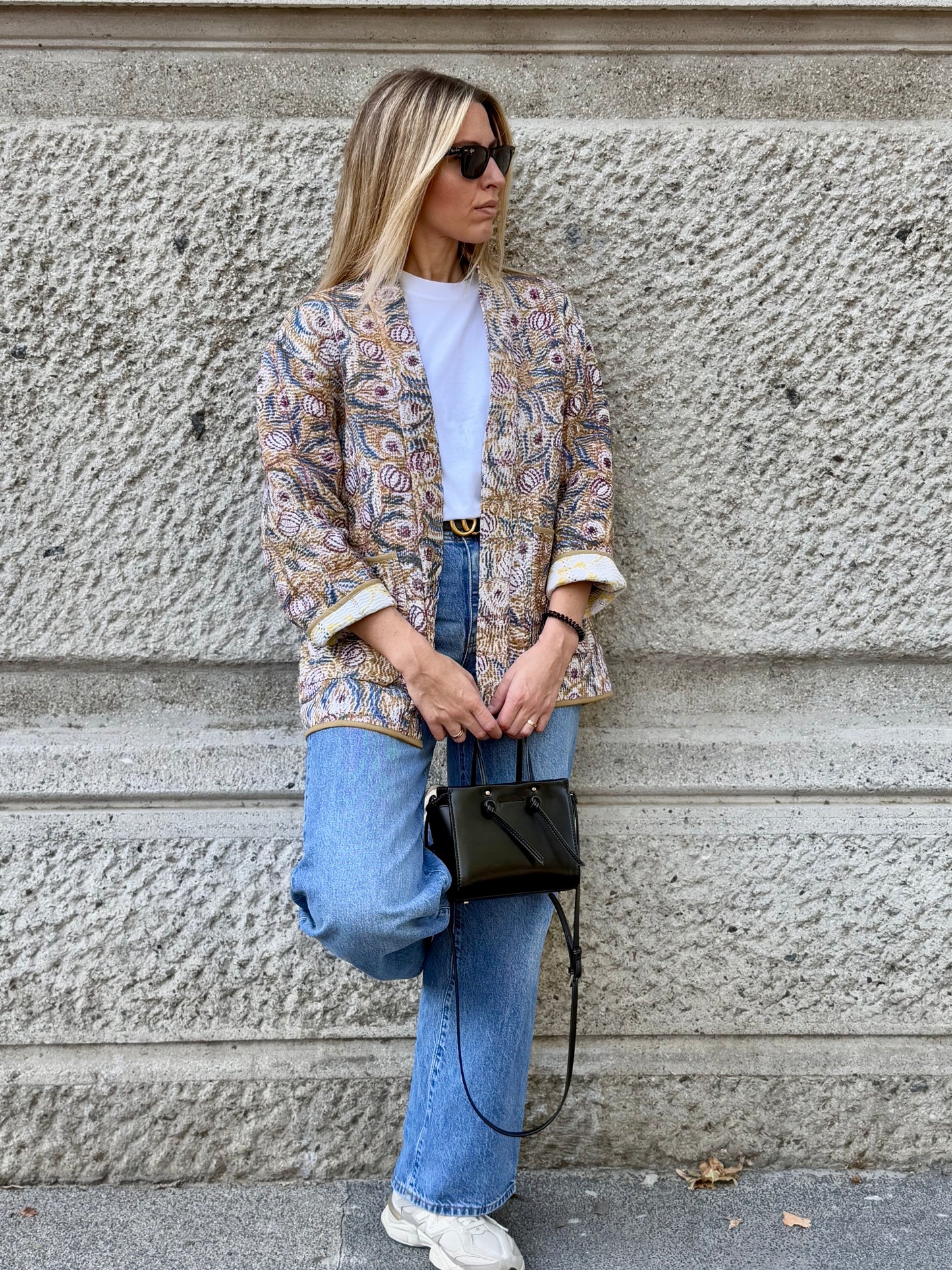 Old Kantha Kimono Jacket