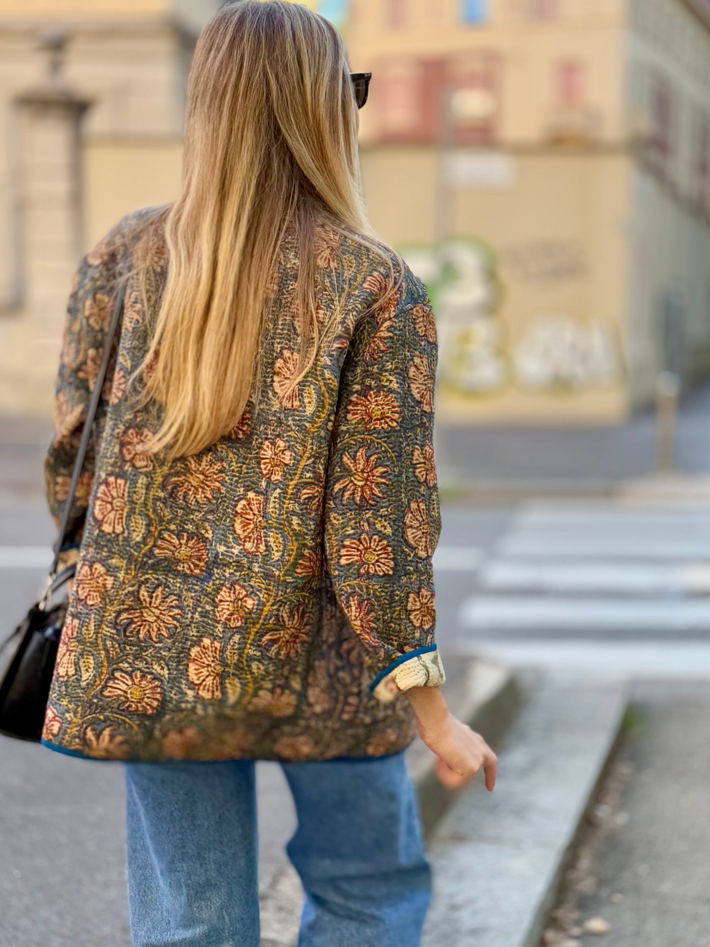 Old Kantha Kimono Jacket