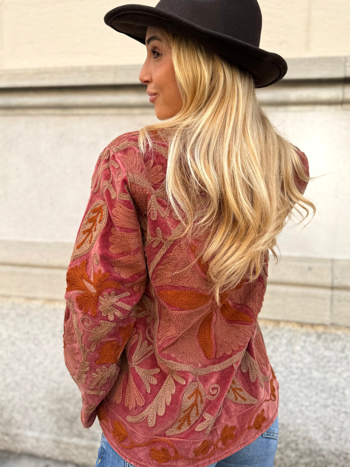 Jodhpur - Velvet Jacket Stone Washed