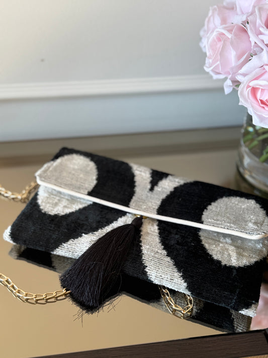 Clutch/Pochette Silk Ikat - Uma