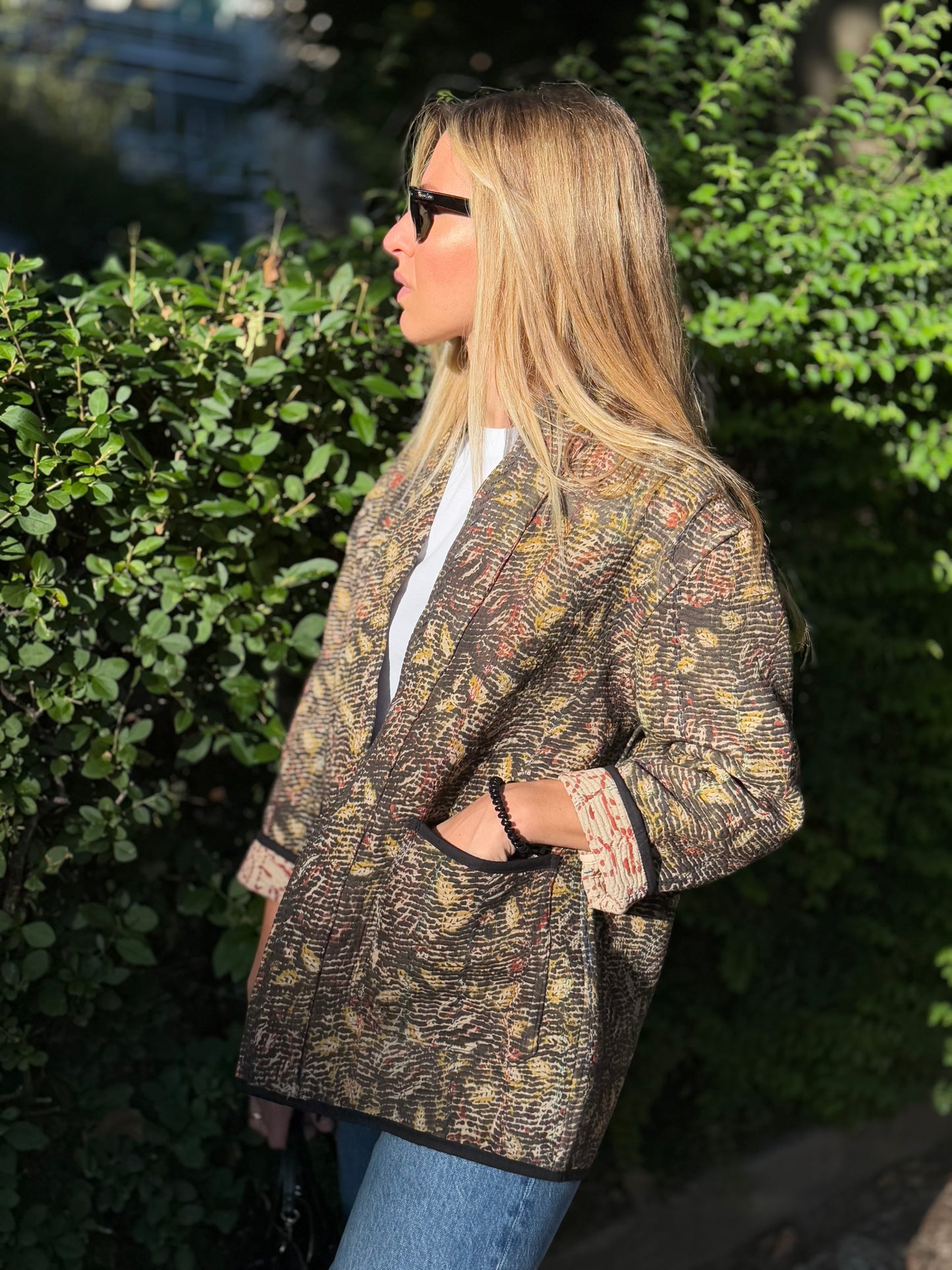 LOld Kantha Kimono Jacket