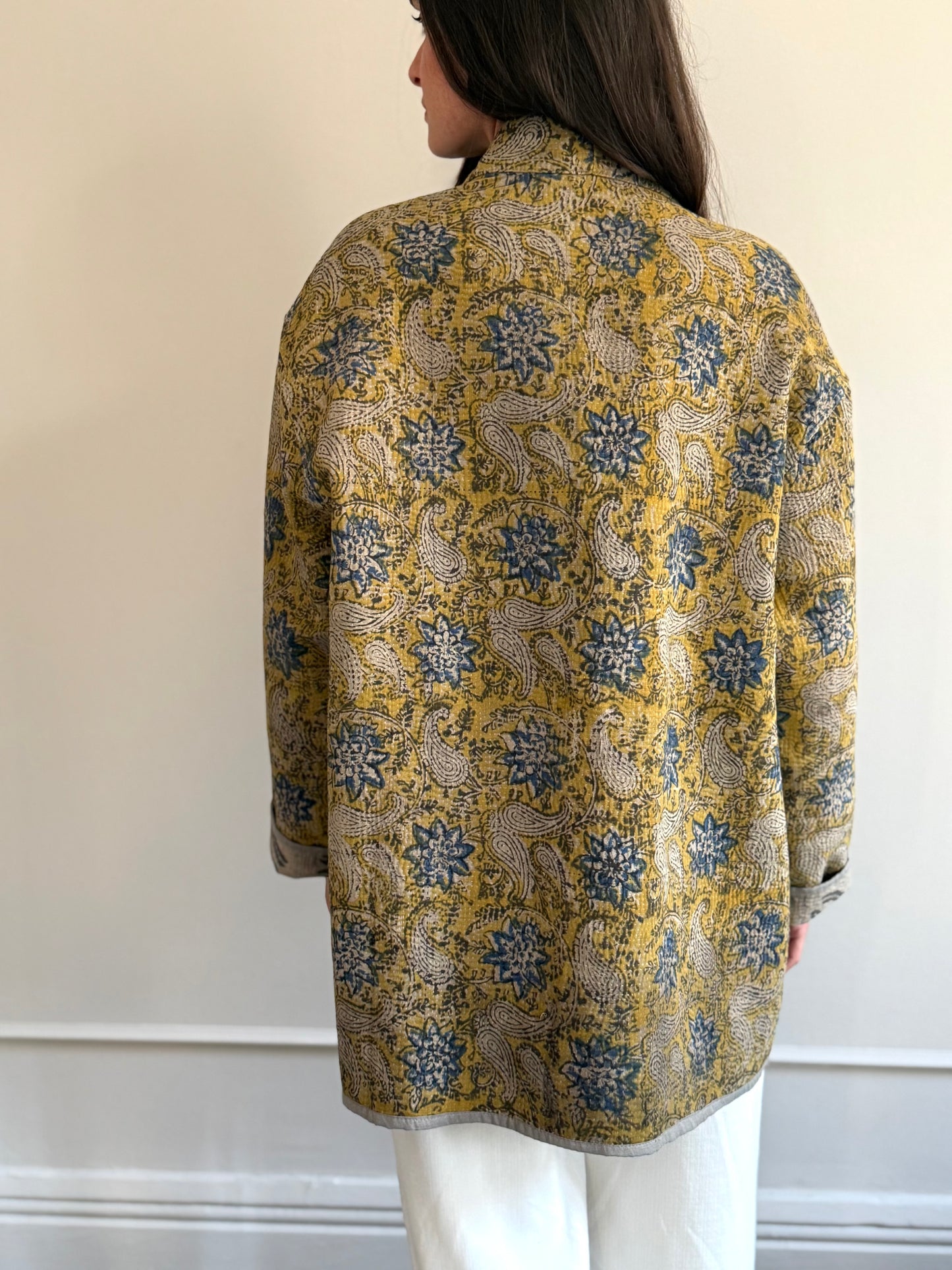 Old Kantha Kimono Jacket